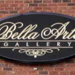 ANTIQUE-STYLE ART GALLERY WALL PLAQUE SIGN, POWHATAN, VA