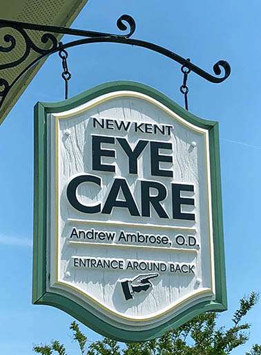 UNIQUE MEDICAL SERVICES SIGN, CARVED HDU WALL PLAQUE WITH 3D PRISMATIC CARVED COPY, HDU MITERED FRAME and HAND CARVED LOGO, NEW KENT, VA