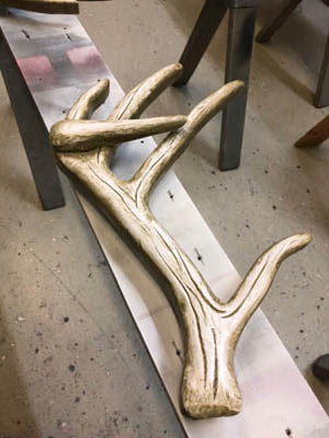 Glazing the Antlers